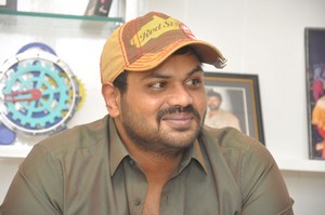 Manoj Interview Stills at Attack Movie